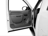  Inside of driver's side open door, window open photo
